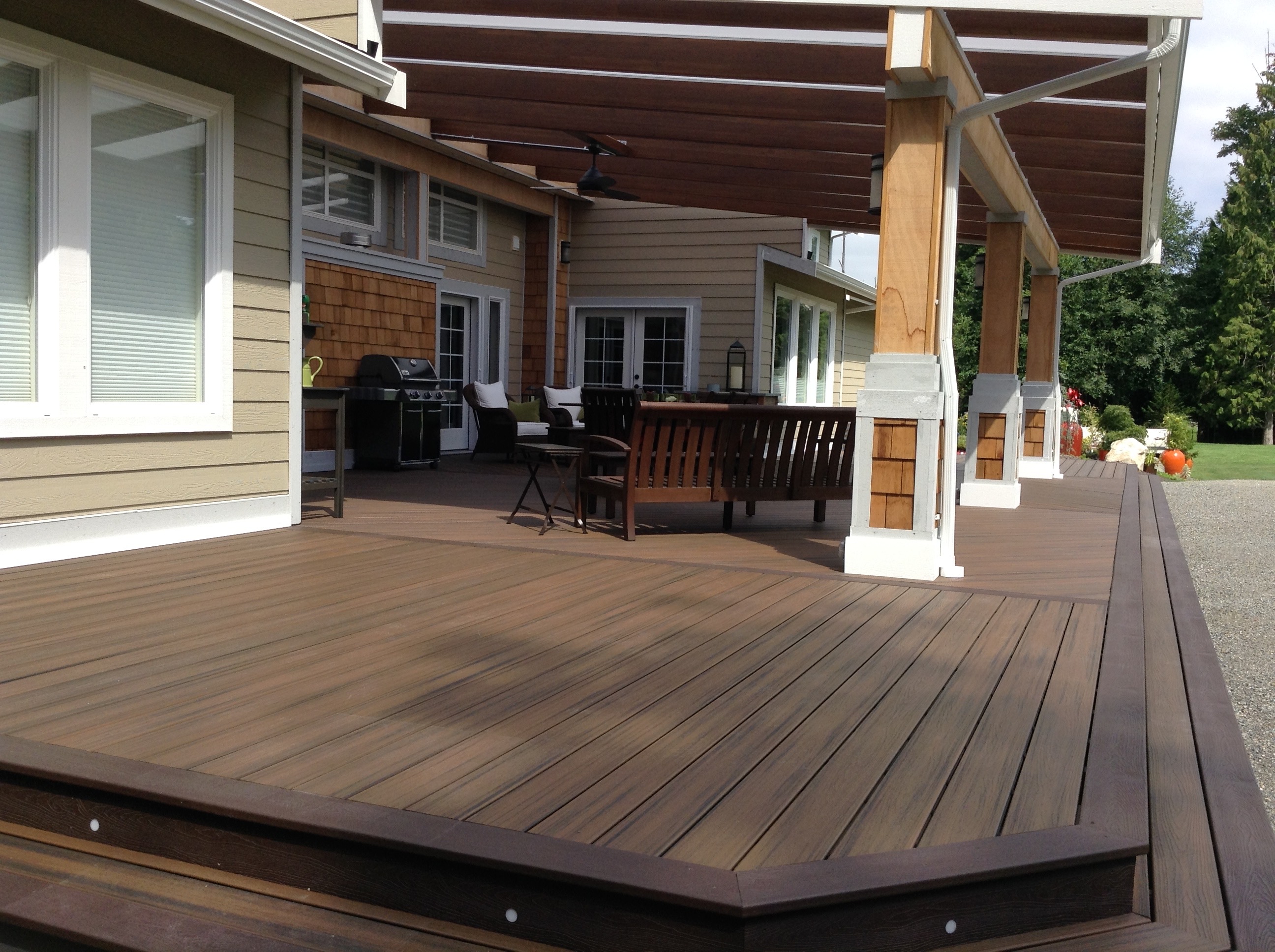 Custom deck building project