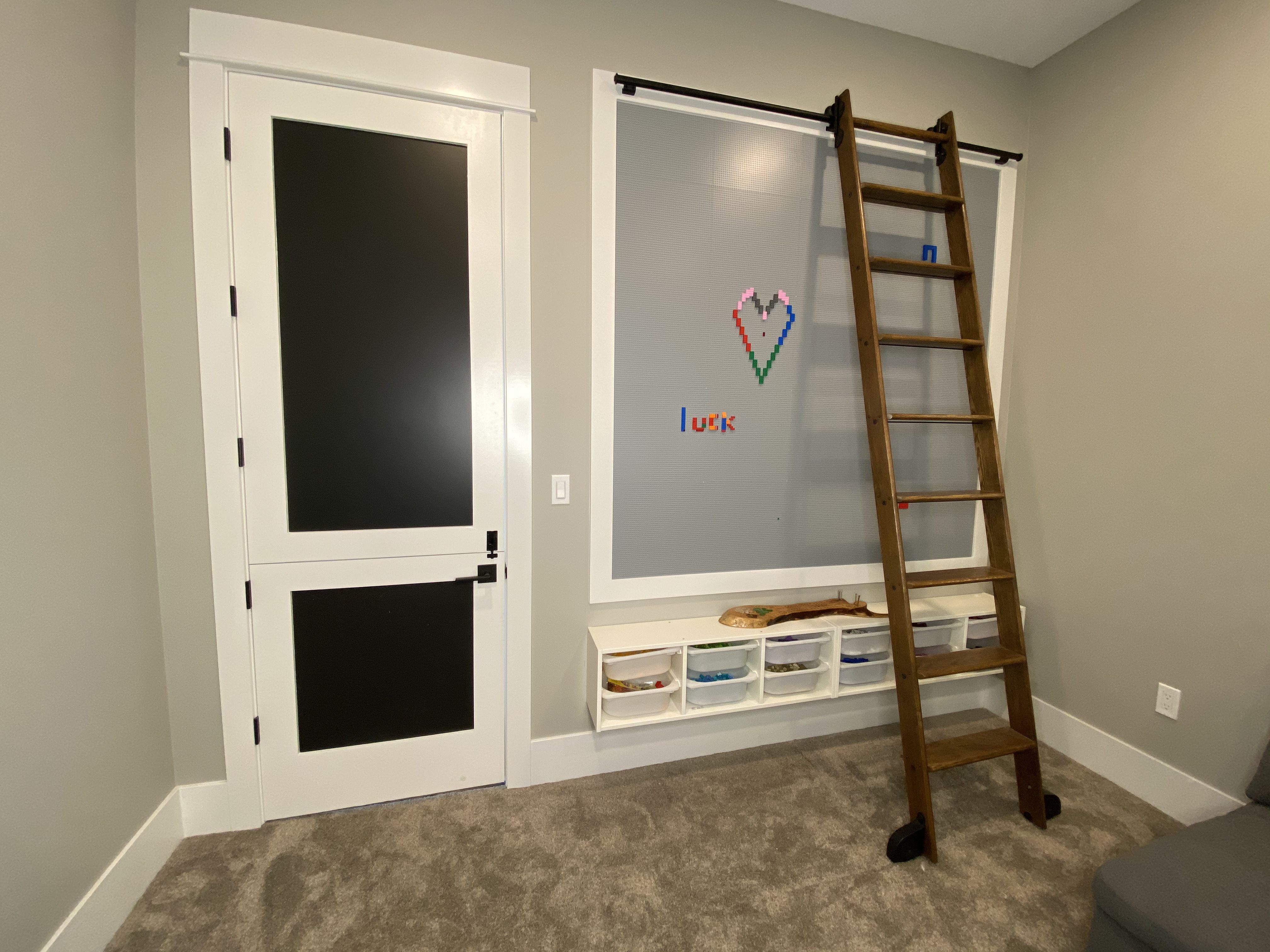 Bedroom remodel with updated layout and finishes