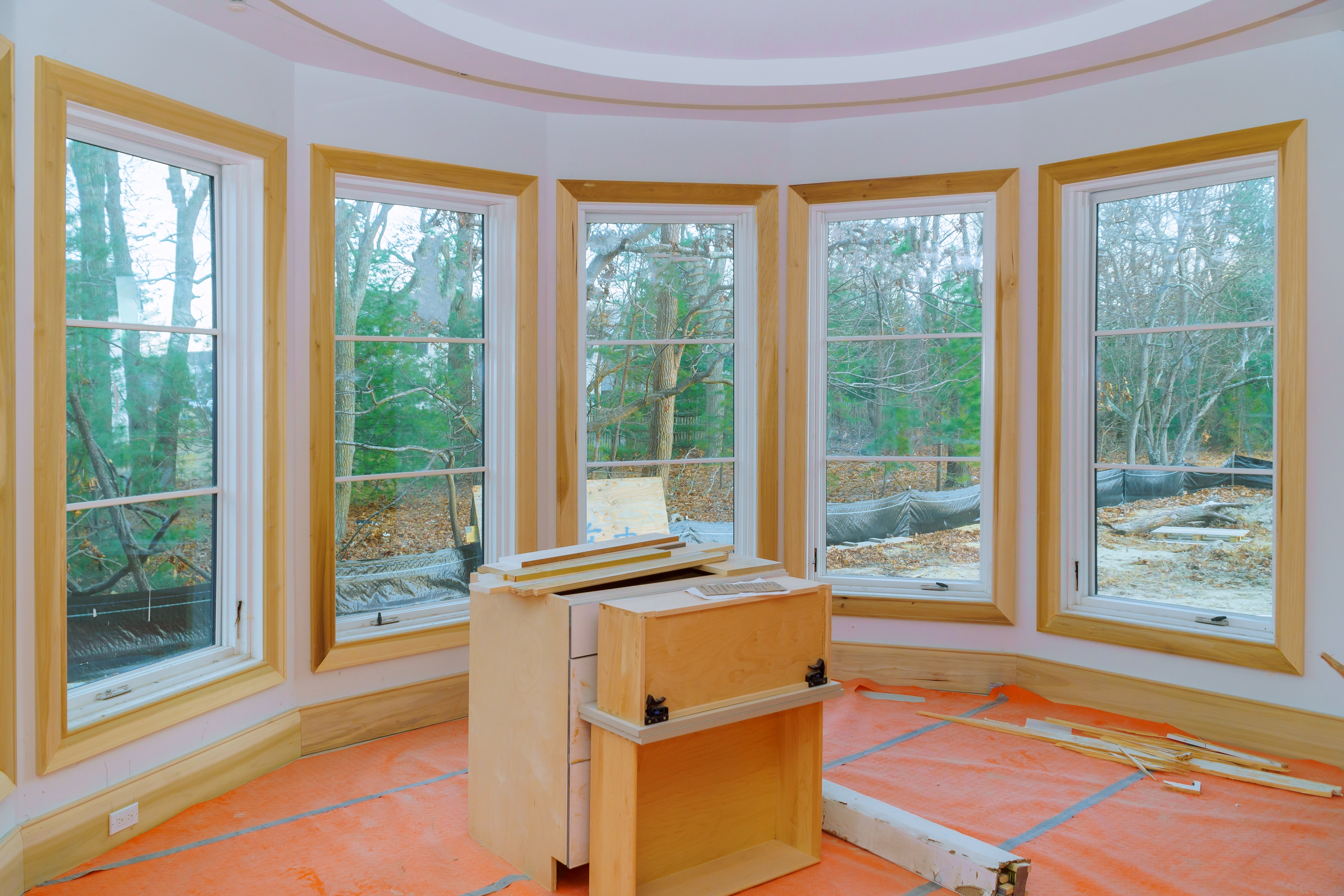 New window installation on residential home